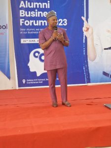 Salifu Abubakar Godmar Addresses Alumni Business Forum of Galaxy international school on Risk Management and Insurance