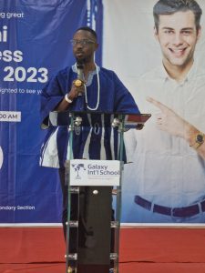 Salifu Abubakar Godmar Addresses Alumni Business Forum of Galaxy international school on Risk Management and Insurance