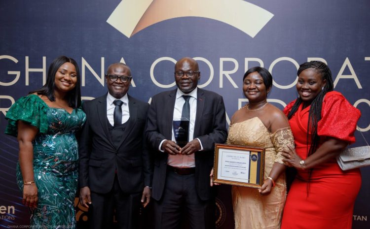  Priority Insurance Wins Motor Insurance Brand of the Year at Ghana Corporate Brands Awards 2024