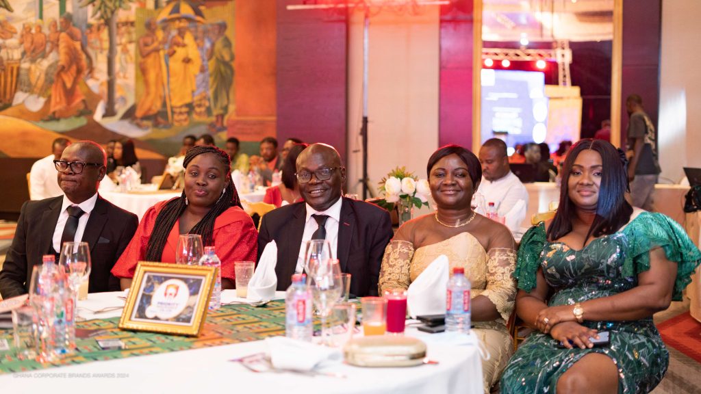 Priority Insurance Wins Motor Insurance Brand of the Year at Ghana Corporate Brands Awards 2024