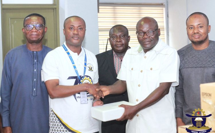  Priority Insurance Donates Projectors to Kumasi Technical University: A Commitment to Educational Development