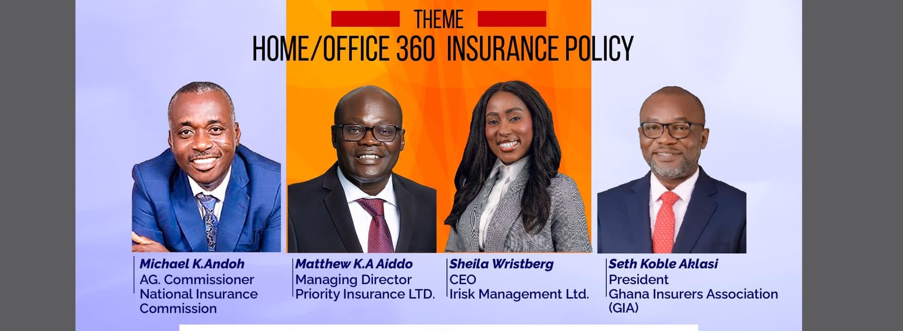 Event: Launch of “Home/Office 360 Insurance” by Priority Insurance Co. Ltd & Irisk Management Ltd