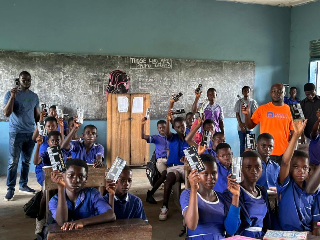 Priority Insurance CSR: Sefwi Wiaso Branch Manager, Mr. Ebenezer Forson, Empowers Kofikrom Anglican JHS Students