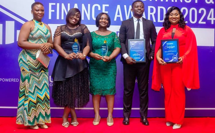  Priority Insurance Shines with Double Awards at the Ghana Accountancy and Finance Awards 2024